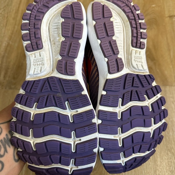 Brooks Ghost 12 Shoes Womens Size 8 Purple Running DNA Loft Neutral 120305 - Picture 4 of 9